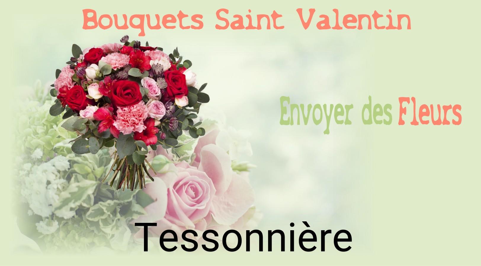 Roses de Saint-Valentin livrées à Tessonnière